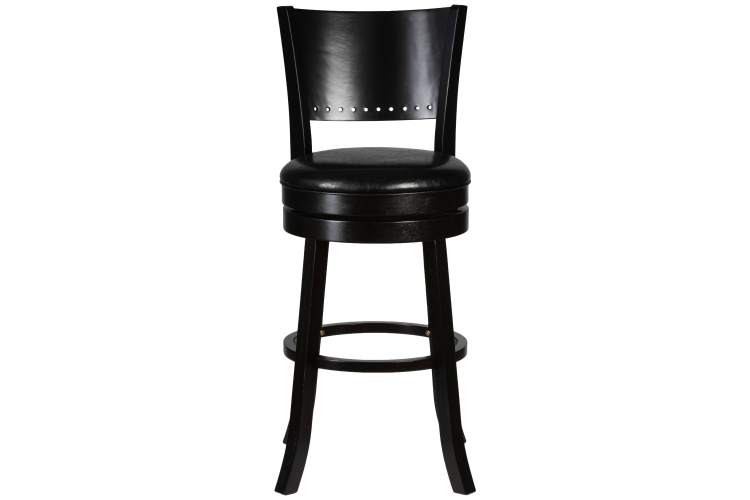 Набор 2 шт Вращающийся полубарный стул DOBRIN TONY COUNTER, капучино, черный-5