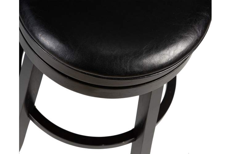 Набор 2 шт Вращающийся полубарный стул DOBRIN TONY COUNTER, капучино, черный-9