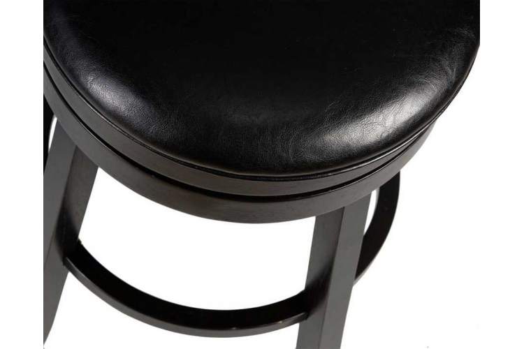 Вращающийся полубарный стул DOBRIN TONY COUNTER, капучино, черный-8