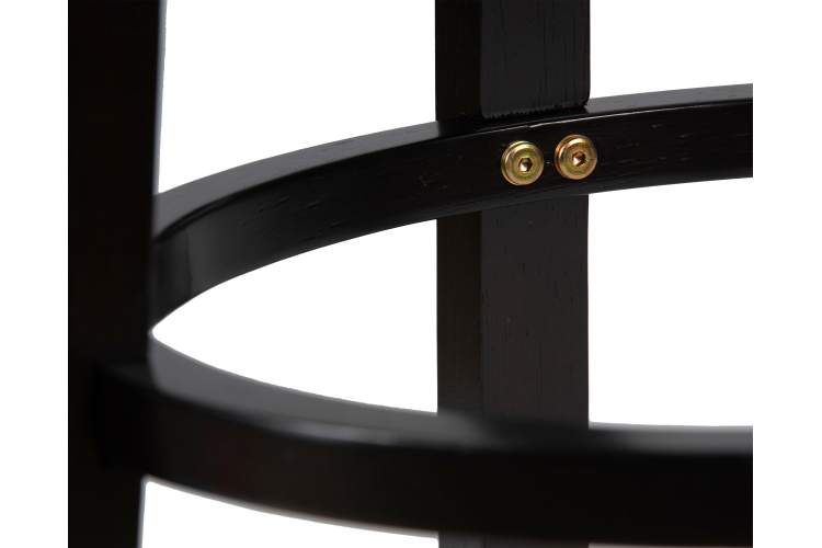 Набор 2 шт Вращающийся полубарный стул DOBRIN TONY COUNTER, капучино, черный-10