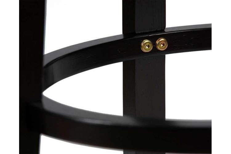 Вращающийся полубарный стул DOBRIN TONY COUNTER, капучино, черный-9