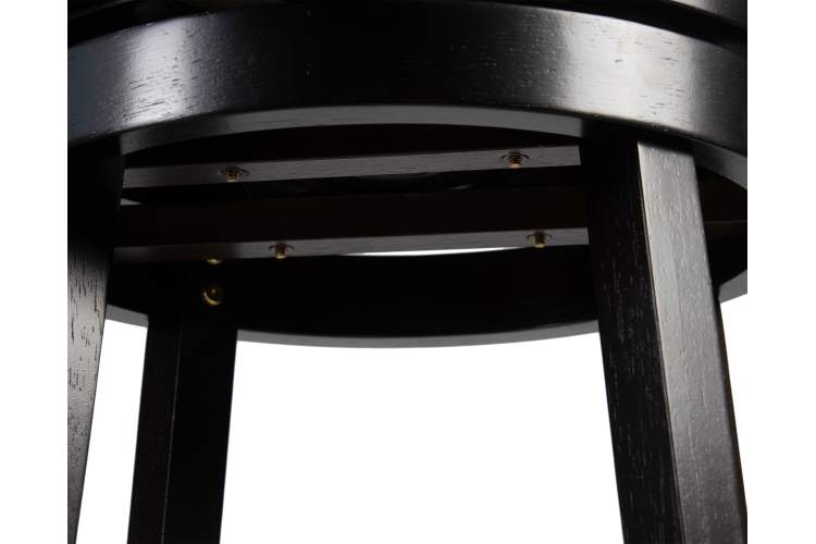 Набор 2 шт Вращающийся полубарный стул DOBRIN TONY COUNTER, капучино, черный-11