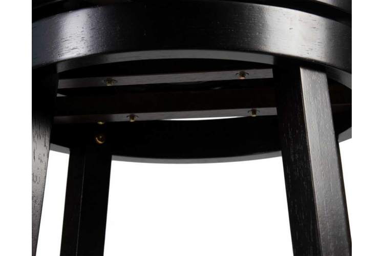 Вращающийся полубарный стул DOBRIN TONY COUNTER, капучино, черный-10