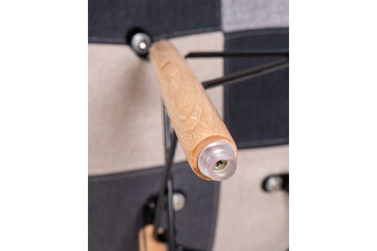 Стул обеденный DOBRIN DAW RACHEL, ножки светлый бук, сиденье 002 Puzzle-11