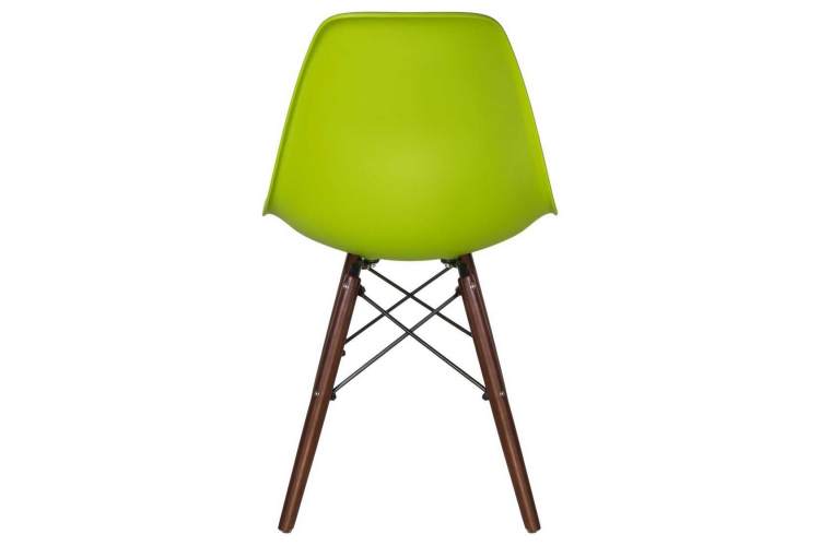 Стул обеденный LMZL-PP623, ножки тёмный бук, цвет сиденья салатовый-4