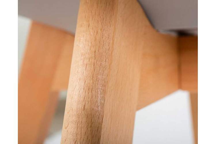 Стул обеденный DOBRIN JERRY SOFT, ножки светлый бук, цвет сиденья светло-серый (GR-01)-9