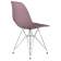 Набор 4 шт Стул обеденный DOBRIN DSR, ножки хром, цвет сиреневый (P-04)