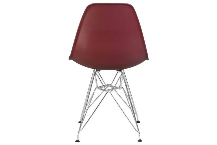 Стул обеденный DOBRIN DSR, ножки хром, цвет сливовый (R-13)-4