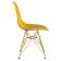 Набор 4 шт Стул обеденный DOBRIN DSR, ножки золотые, цвет горчичный (Y-03)