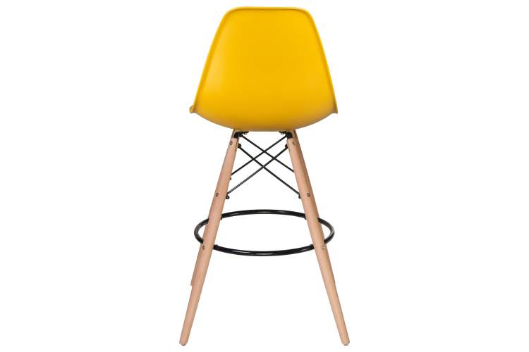 Набор 2 шт Стул барный DOBRIN DSW BAR, ножки светлый бук, цвет горчичный (Y-03)-5