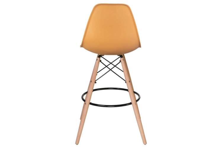 Стул барный DOBRIN DSW BAR, ножки светлый бук, цвет персиковый (NX-Y-06)-4