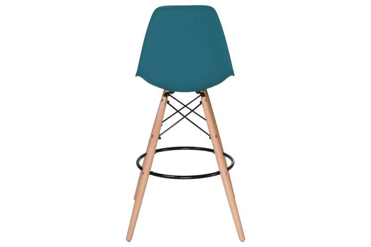 Набор 2 шт Стул барный DOBRIN DSW BAR, ножки светлый бук, цвет сиденья морской волны (G-05)-5