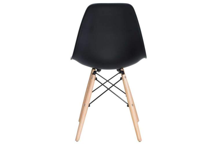 Стул обеденный DOBRIN DSW, ножки светлый бук, цвет чёрный (B-03)-4