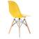 Набор 4 шт Стул обеденный DOBRIN DSW, ножки светлый бук, цвет жёлтый (Y-01)