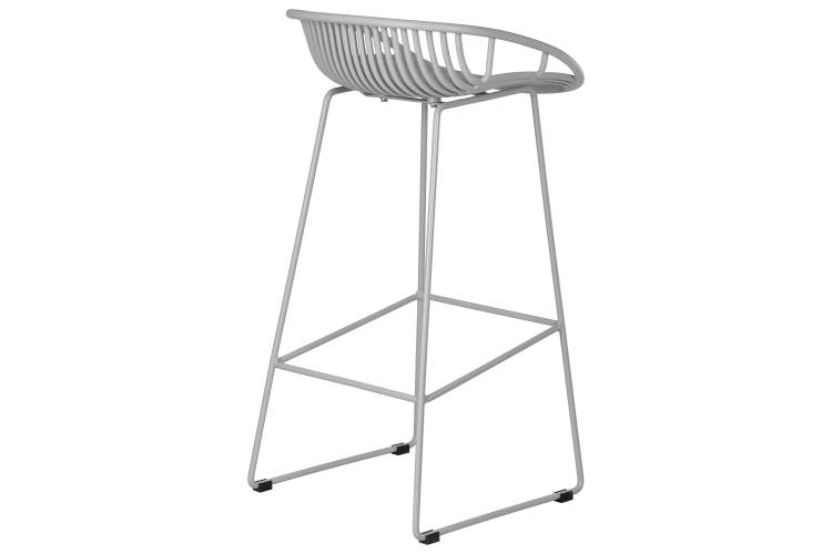 Набор 4 шт Стул барный DOBRIN FRANK, светло-серый-4