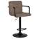 Набор 2 шт Стул барный DOBRIN KRUGER ARM BLACK, какао вельвет (LAR-E2041-05)
