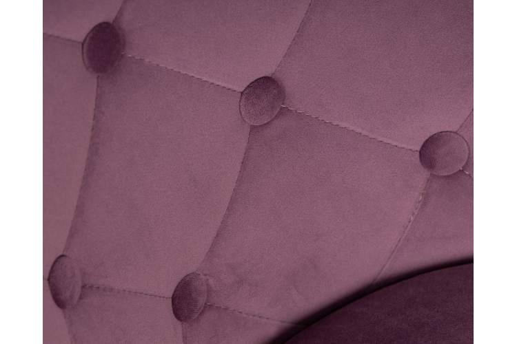 Набор 2 шт Стул барный DOBRIN JOSEPH BLACK, пудрово-сиреневый велюр (MJ9-52)-7