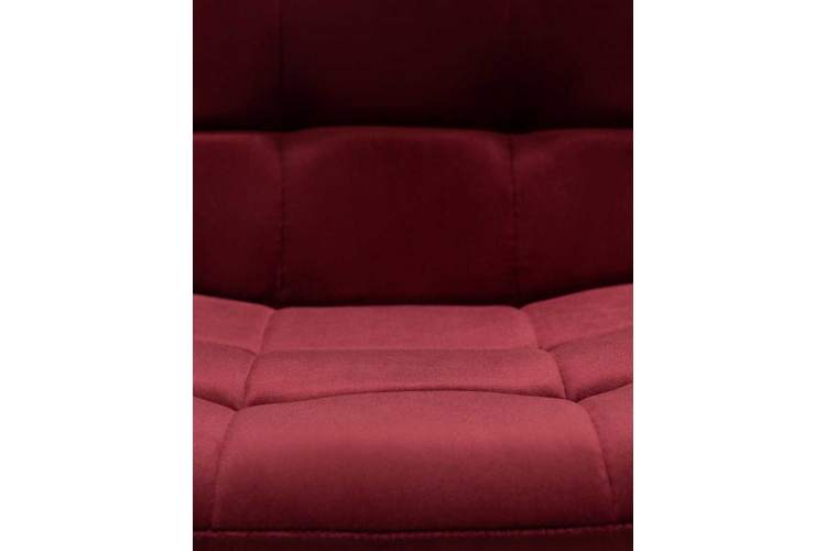 Стул обеденный DOBRIN CHILLY, Бордовый Holland 47, основание черный-2