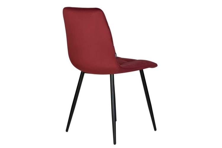 Стул обеденный DOBRIN CHILLY, Бордовый Holland 47, основание черный-5