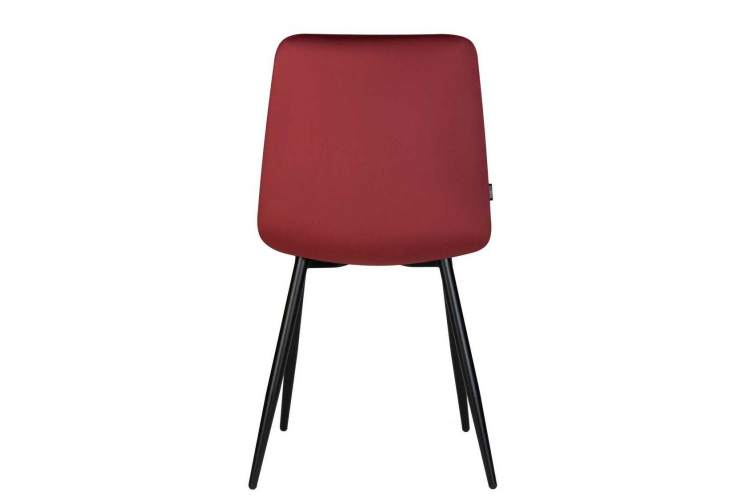 Стул обеденный DOBRIN CHILLY, Бордовый Holland 47, основание черный-6