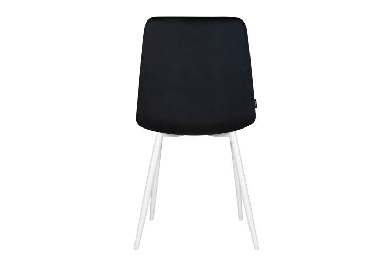 Набор 4 шт Стул обеденный DOBRIN CHILLY, Черный Holland 75, основание белое-6