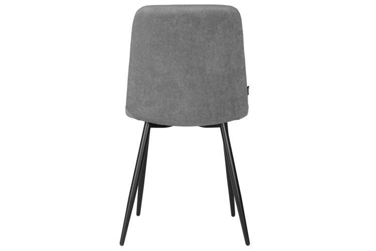 Набор 4 шт Стул обеденный DOBRIN CHILLY ROMBO, Серый Simple 33, основание черное-5