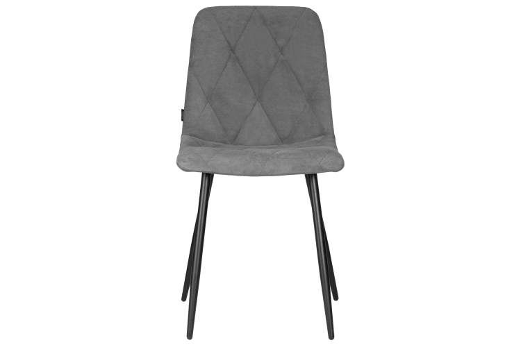 Набор 4 шт Стул обеденный DOBRIN CHILLY ROMBO, Серый Simple 33, основание черное-6