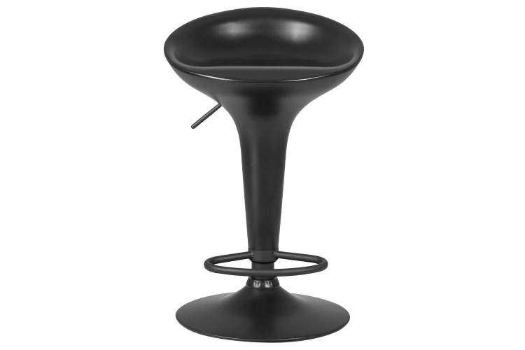 Набор 2 шт Стул барный DOBRIN BOMBA BLACK, чёрный-6