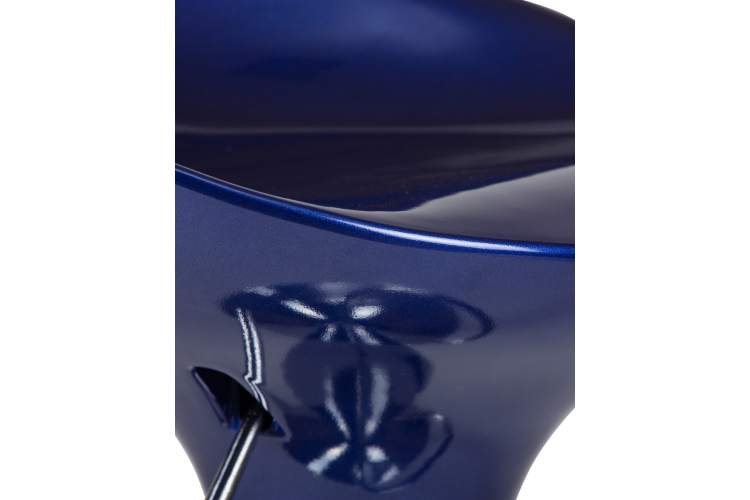 Набор 2 шт Стул барный DOBRIN BOMBA, синий металлик-7