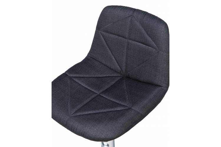 Набор 2 шт Стул барный DOBRIN DINA, чёрный-5