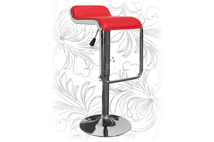 Набор 2 шт Стул барный DOBRIN CRACK, красный-1