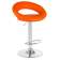 Набор 2 шт Стул барный DOBRIN MIRA, оранжевый