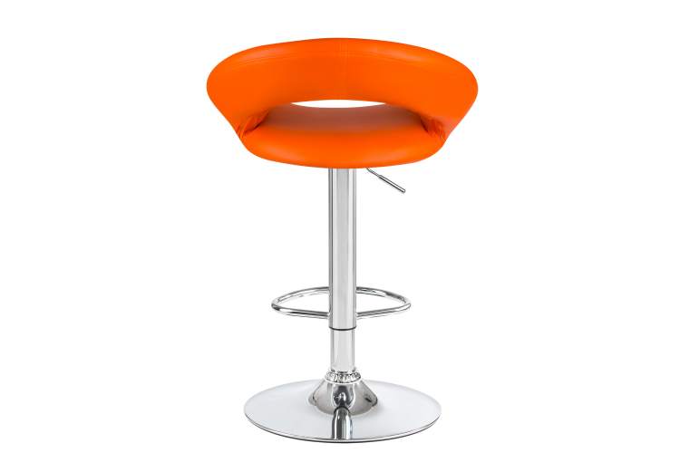 Набор 2 шт Стул барный DOBRIN MIRA, оранжевый-5