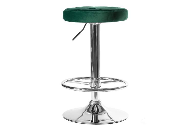 Набор 2 шт Табурет барный DOBRIN BRUNO, зеленый велюр (MJ9-88)-2