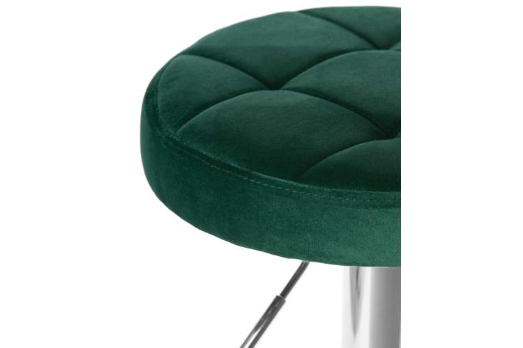 Набор 2 шт Табурет барный DOBRIN BRUNO, зеленый велюр (MJ9-88)-3