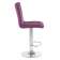 Набор 2 шт Стул барный DOBRIN KRUGER, фиолетовый