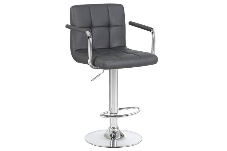 Набор 2 шт Стул барный DOBRIN KRUGER ARM, серый-1