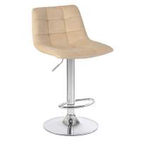 Стул барный TAILOR, бежевый велюр (MJ9-10) Стул барный TAILOR, бежевый велюр (MJ9-10)