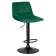 Набор 2 шт Стул барный DOBRIN TAILOR BLACK, зеленый велюр (MJ9-88)