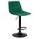 Набор 2 шт Стул барный DOBRIN TAILOR BLACK, зеленый велюр (MJ9-88)