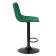 Набор 2 шт Стул барный DOBRIN TAILOR BLACK, зеленый велюр (MJ9-88)