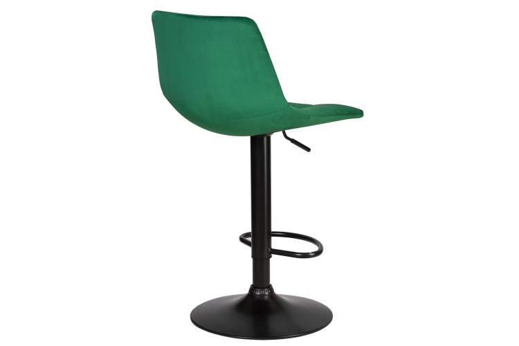 Набор 2 шт Стул барный DOBRIN TAILOR BLACK, зеленый велюр (MJ9-88)-4
