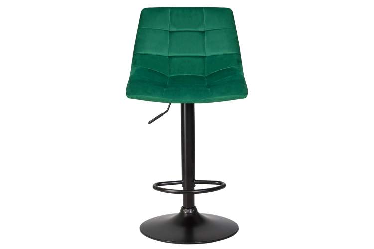 Набор 2 шт Стул барный DOBRIN TAILOR BLACK, зеленый велюр (MJ9-88)-6