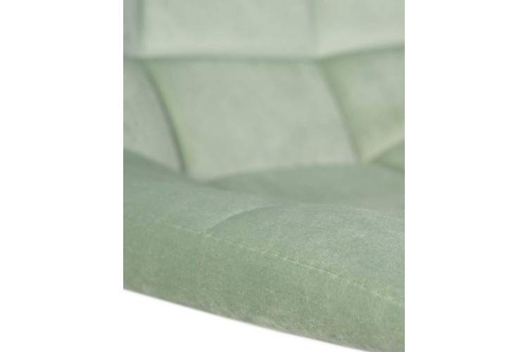 Стул барный DOBRIN TAILOR WHITE, пудрово-мятный велюр (MJ9-87)-8