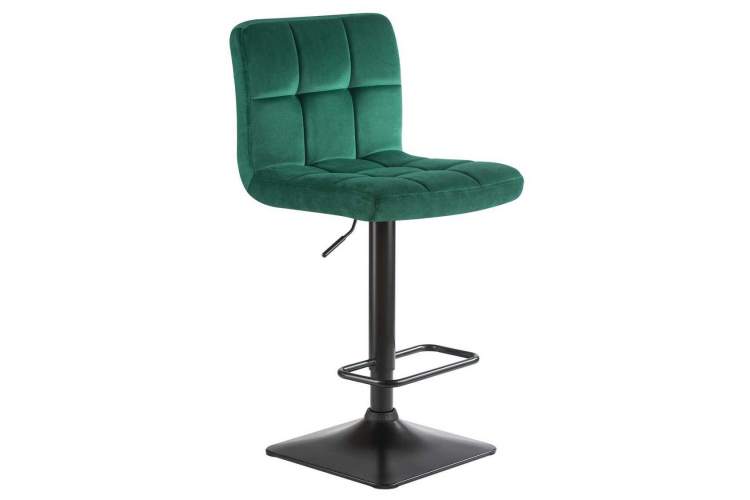 Стул барный DOBRIN DOMINIC, зеленый велюр (MJ9-88)-1