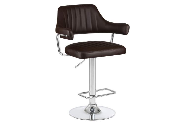 Набор 2 шт Стул барный DOBRIN CHARLY, коричневый-1