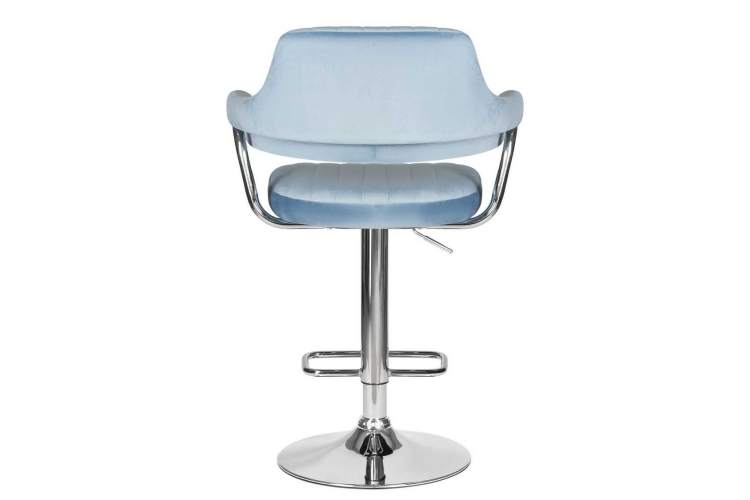 Стул барный DOBRIN CHARLY, пудрово-голубой велюр (MJ9-74)-4