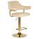 Набор 2 шт Стул барный DOBRIN CHARLY GOLD, бежевый велюр (MJ9-10)