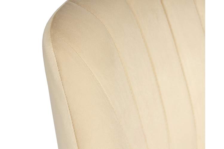 Набор 2 шт Стул барный DOBRIN CHARLY GOLD, бежевый велюр (MJ9-10)-7