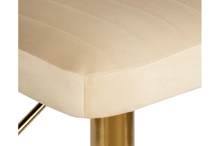 Набор 2 шт Стул барный DOBRIN CHARLY GOLD, бежевый велюр (MJ9-10)-8